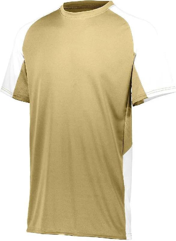 Augusta 1517 Cutter Jersey - Vegas Gold White