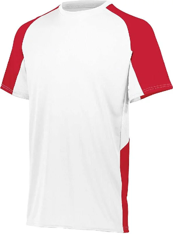 Augusta 1517 Cutter Jersey - White Red