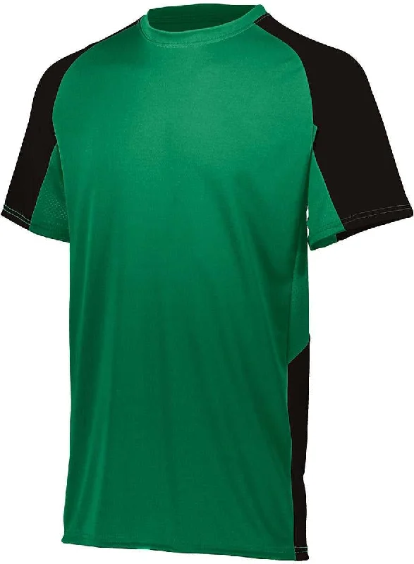 Augusta 1518 Youth Cutter Jersey - Kelly Black