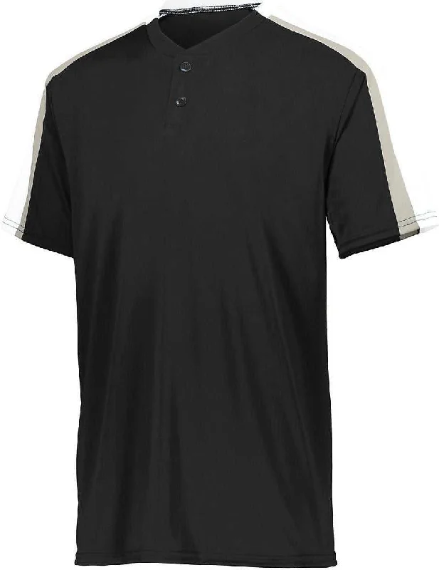 Augusta 1557 Power Plus Jersey 2.0 - Black White Silver Grey