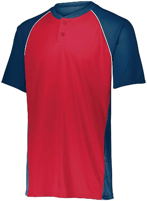 Augusta 1561 Youth Limit Jersey - Navy Red White