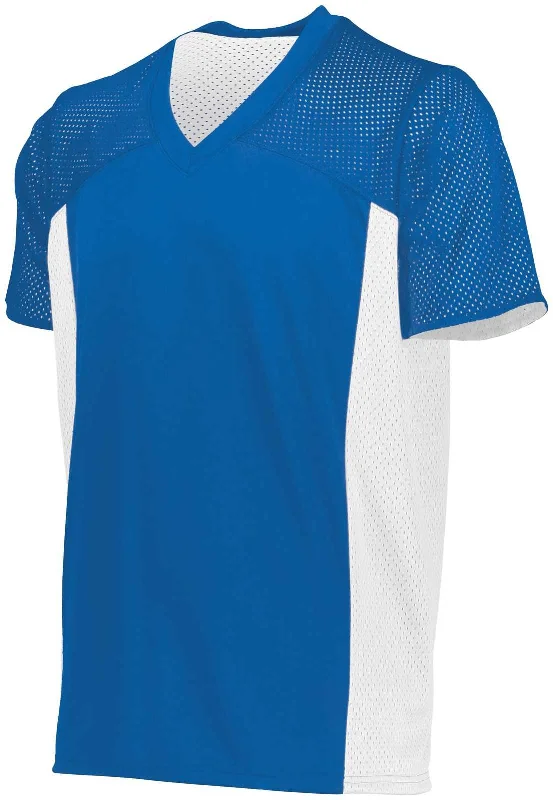 Augusta 264 Reversible Flag Football Jersey - Royal White