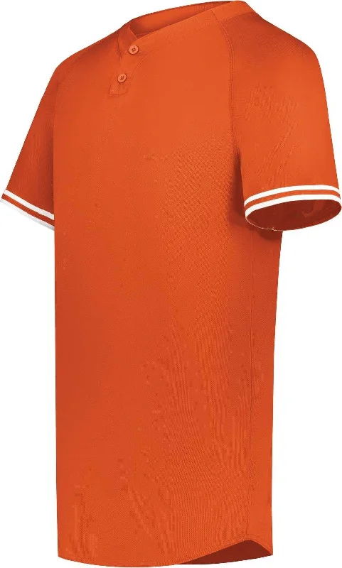 Augusta 6905 Cutter+ Henley Jersey - Orange White