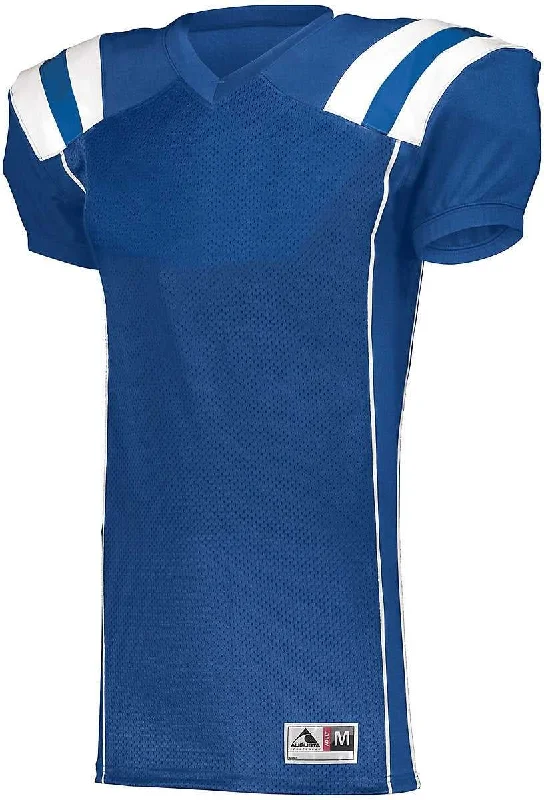 Augusta 9580 Tform Football Jersey - Royal White