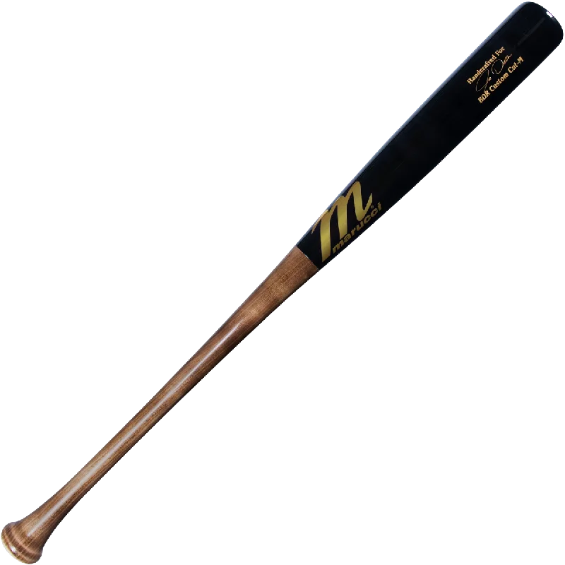 Marucci Bringer of Rain Josh Donaldson Pro Exclusive Maple Wood Bat: MVE4BOR-FL/BK