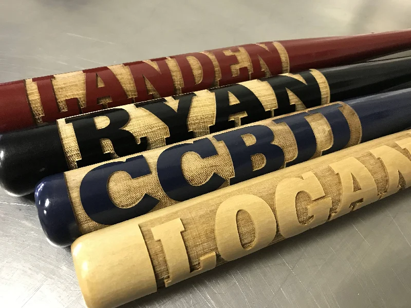 Personalized Mini Baseball Bat - Name