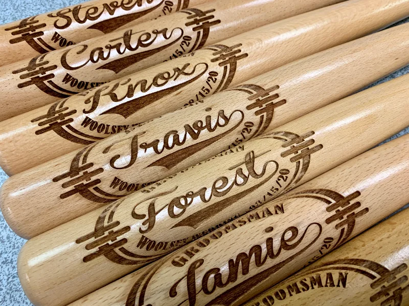 Personalized Mini Baseball Bat Oval