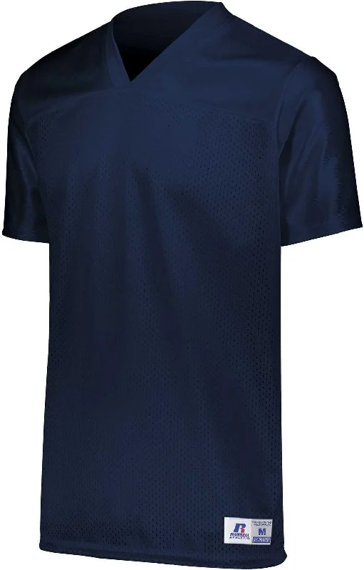 Russell R0593B Youth Solid Flag Football Jersey - Navy