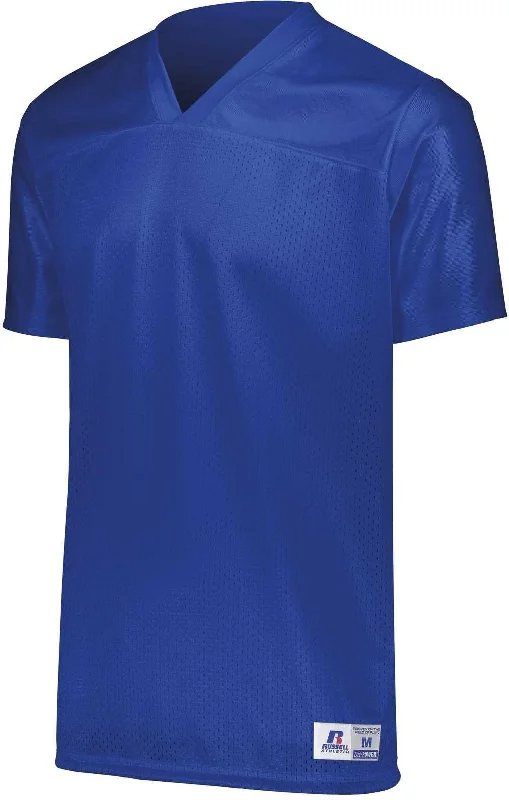 Russell R0593B Youth Solid Flag Football Jersey - Royal