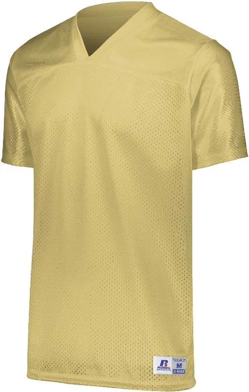 Russell R0593M Solid Flag Football Jersey - Georgia Tech Gold