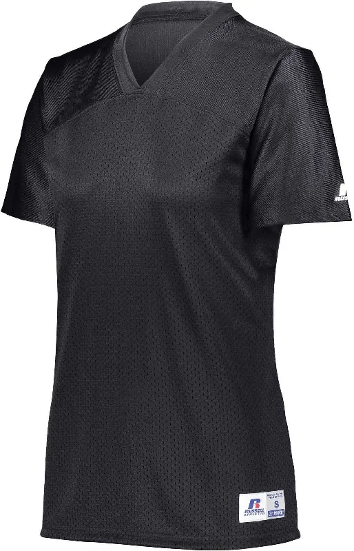 Russell R0593X Ladies Solid Flag Football Jersey - Stealth