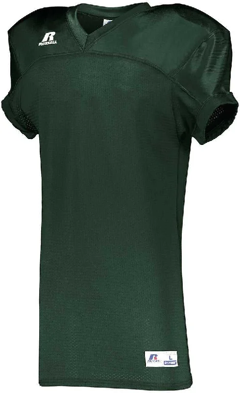 Russell S05SMM Stretch Mesh Game Jersey - Dark Green