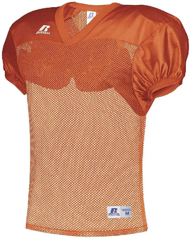 Russell S096BM Stock Practice Jersey - Burnt Orange