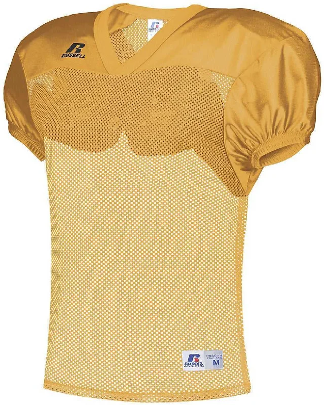 Russell S096BM Stock Practice Jersey - Gold