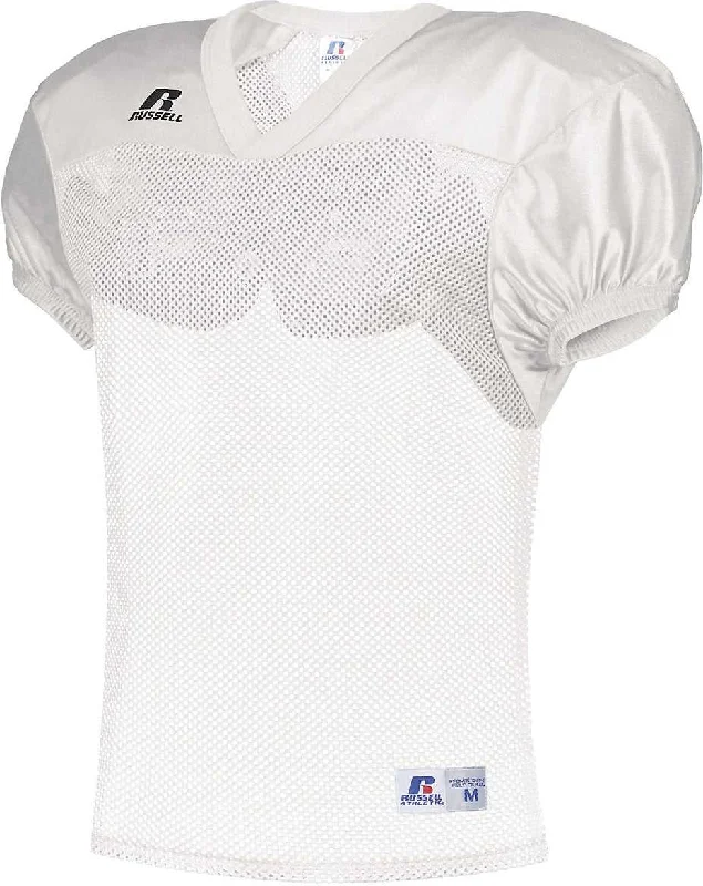 Russell S096BM Stock Practice Jersey - White