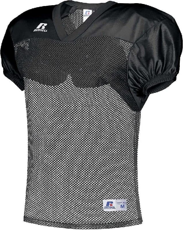 Russell S096BW Youth Stock Practice Jersey - Black