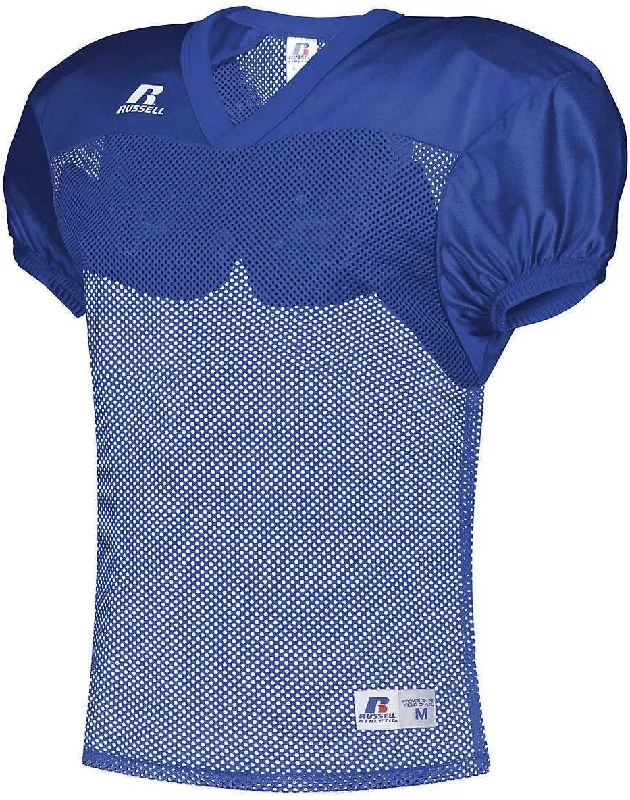 Russell S096BW Youth Stock Practice Jersey - Royal