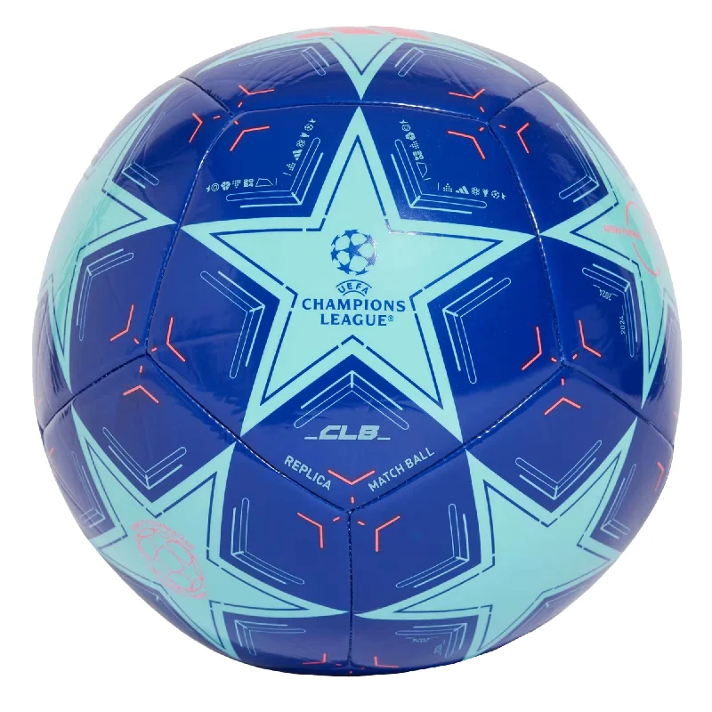 adidas UCL Club 2024/25 League Ball Clear Aqua/Lucid Blue