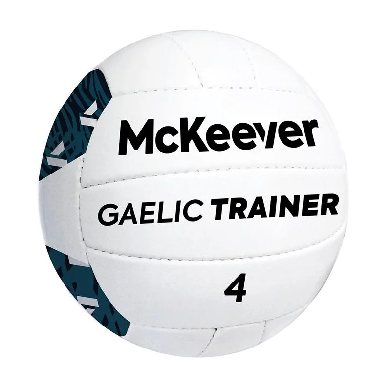 Mc Keever Gaelic Trainer Footballs (Size 4) (Pack of 10 + Free Net)