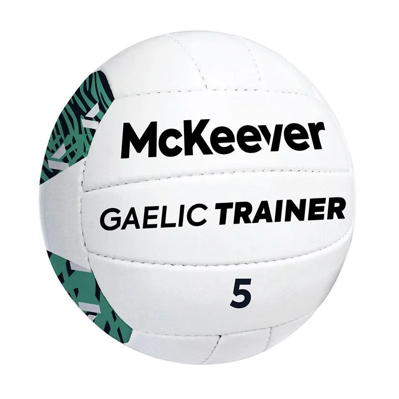 Mc Keever Gaelic Trainer Footballs (Size 5) (Pack of 10 + Free Net)