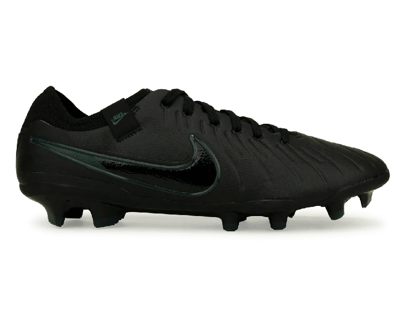 Nike Men's Tiempo Legend 10 Pro FG Black/Deep Jungle