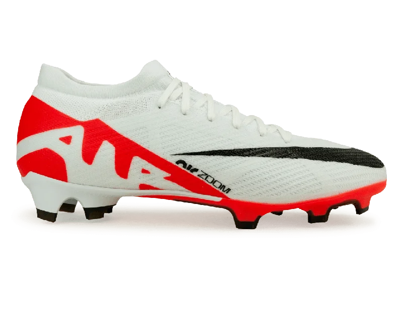 Nike Men's Zoom Mercurial Vapor 15 Pro FG White/Red