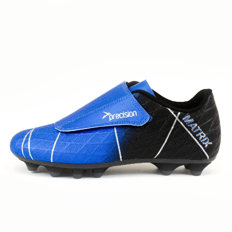 Precision Training Matrix FG Football Boots - Youth - Blue/Black