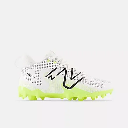 New Balance Junior FreezLX v4 Mid FREEZJW4 Football Cleats