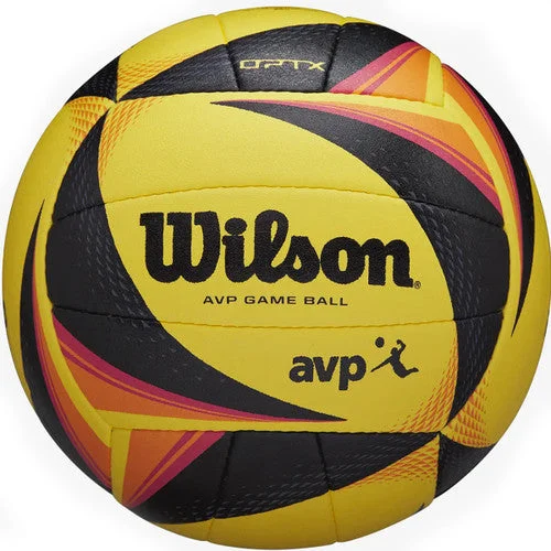 Wilson Avp Optx Game Volleyball Official Sz Yel/Blk