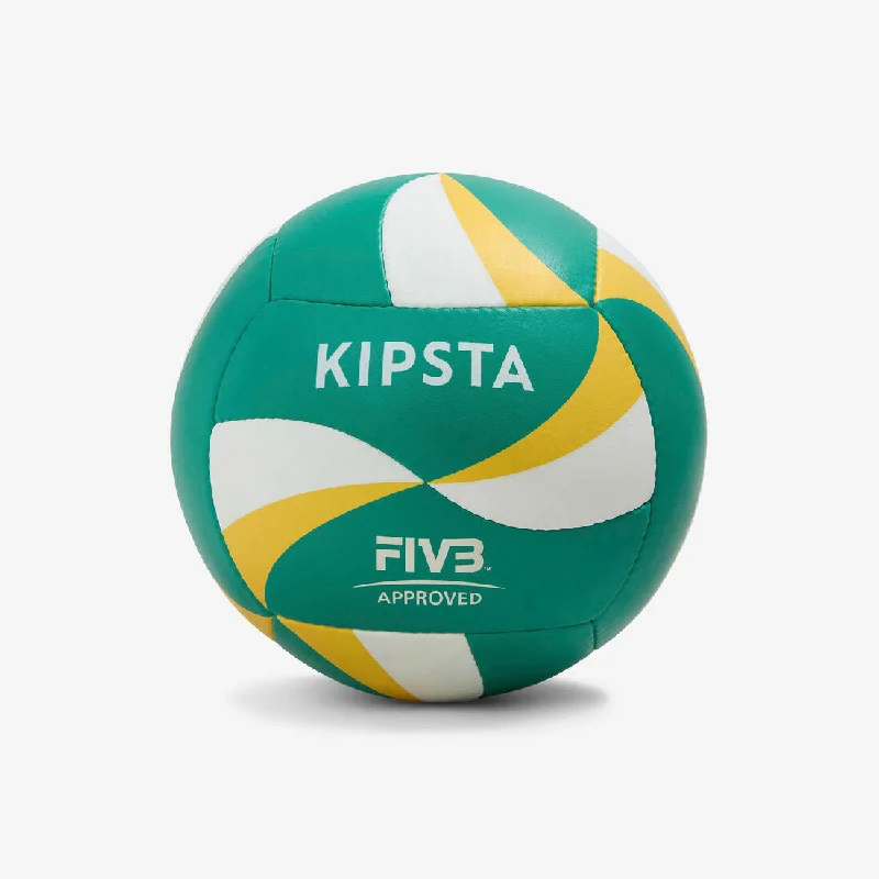 Ballon de beach volley BV900 FIVB vert et jaune