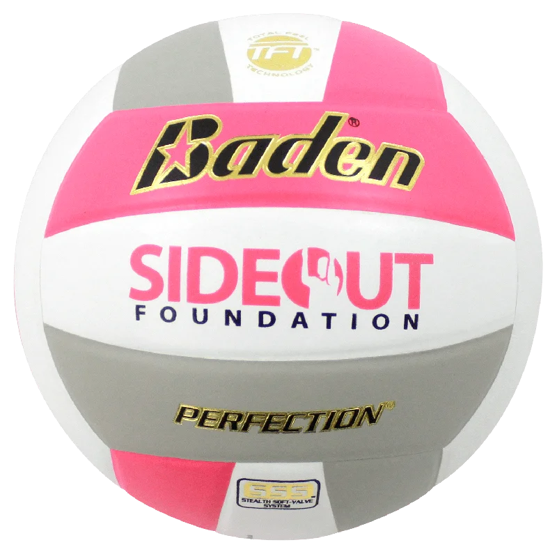 Perfection Dig Pink Leather Volleyball